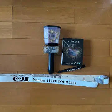 Number_i 응원봉&응원봉 액세서리 진구지 유타&은색 테이프 풀