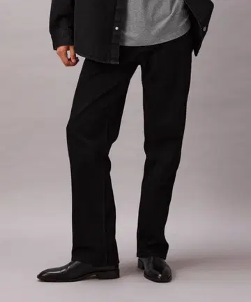 Calvin Klein 90s 스트레이트 청바지 BLACK 32/32