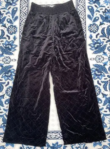 RB raybeams 퀼팅 벨로아 팬츠