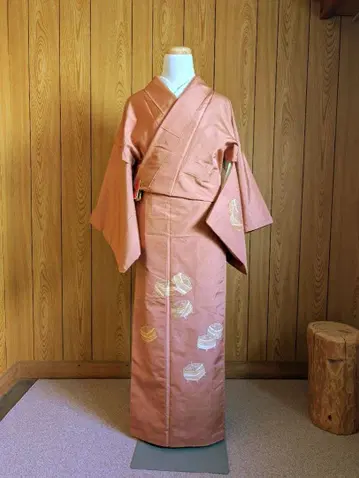 핑크 꽃무늬 자수 호몬기