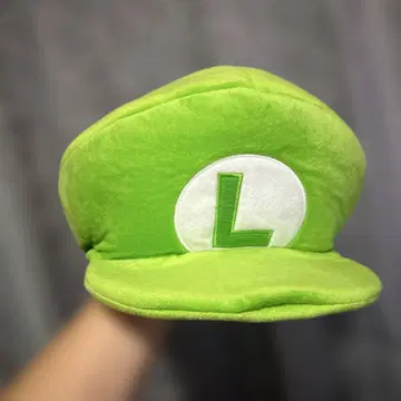 루이지 캡 그린 컬러 플리스 모자