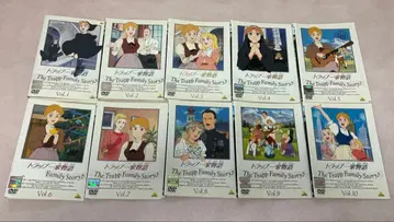 세계 명작 극장 트랩 일가 이야기 DVD 전 10권 전권 세트