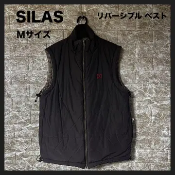 [ USED ] SILAS 사이러스 리버서블 베스트 M 사이즈