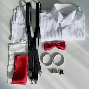 신랑 잡화 셔츠 세트 셔츠 목둘레 37 웨딩