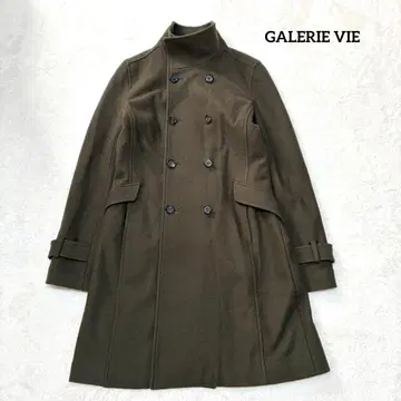 GALERIE VIE 갤러리 바이 체스터 코트 더블 브라운