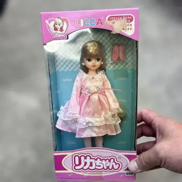 당시물 리카짱 핑크 드레스 인형 본체