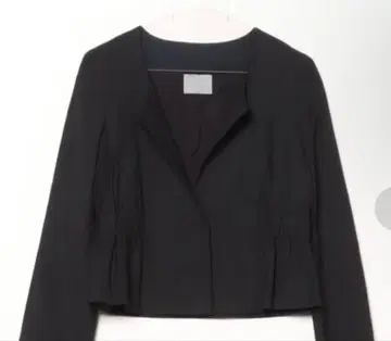 새상품급 theory luxe 노카라 자켓 블랙 40 사이즈