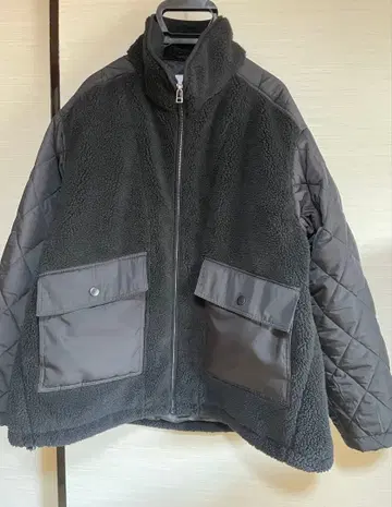 렙심 스탠드 보아 퀼트 블루종