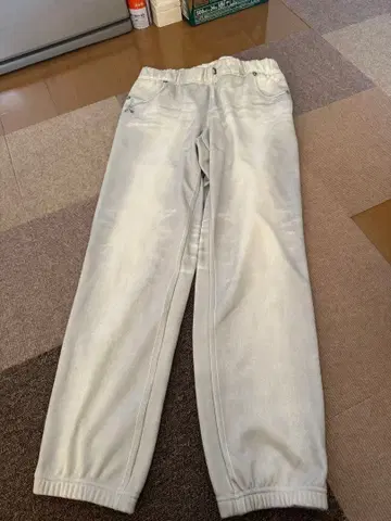 soobinie 스비니에 데미지 진풍 맨투맨 팬츠