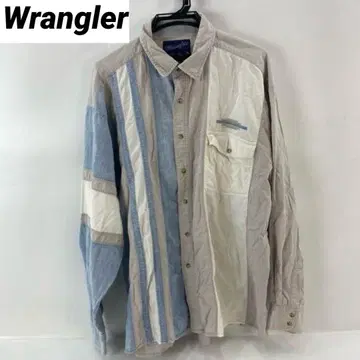 Wrangler(랭글러) 긴팔 셔츠 데님 절개 XL