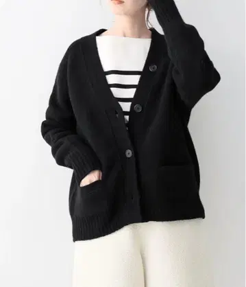 IENA 이에나 AQUA 래글런 V넥 가디건