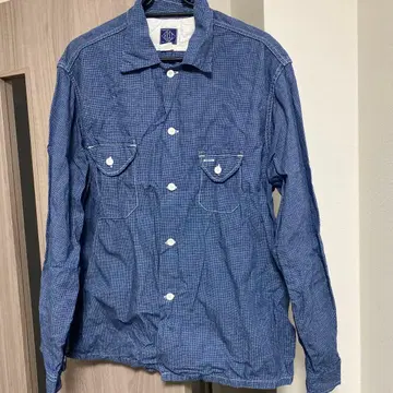 포스트 오버올즈 워크 셔츠 사이즈 l