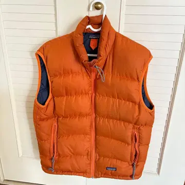 patagonia 여성용 다운 베스트 M 오렌지