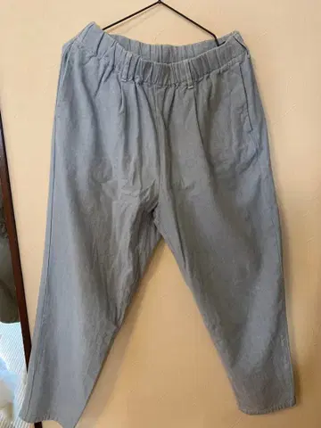 AZUL BY MOUSSY 와이드 팬츠 블루 그레이