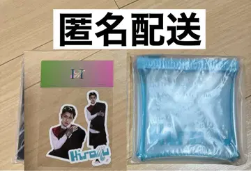 INI 타카츠카 히로무 클리어 파우치 스티커 세트