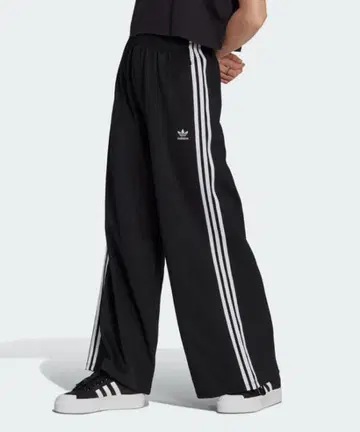 아디다스 저지 팬츠 클래식 와이드 레그 팬츠