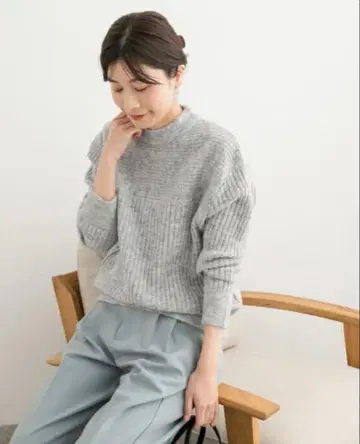 어반 리서치 도어즈 리브 절개 니트 풀오버