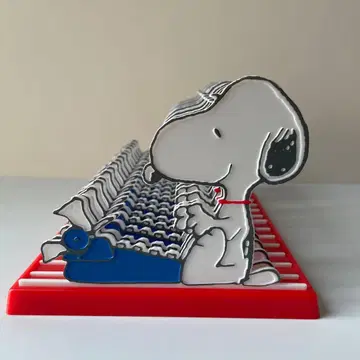 희귀 레어 스누피 CD 랙 DVD 랙 스탠드 헤이세이 레트로