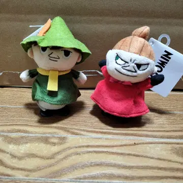 무민 MOOMIN 꼼지락 마스코트 태엽 스너프킨 리틀미이