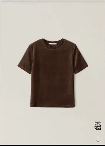 OHOTORO Velor Half Sleeve Top