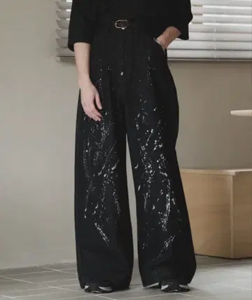 CASPER JOHN 핸드크라프트 데님