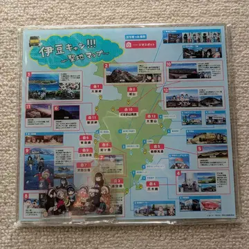 미사용 새상품 유루캠 이즈 MAP 아크릴 스탠드