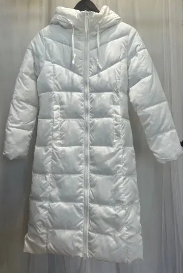 롱 다운 자켓 / M / 화이트