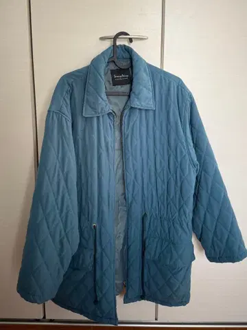 Scrumpy Dine 퀼팅 자켓 파랑