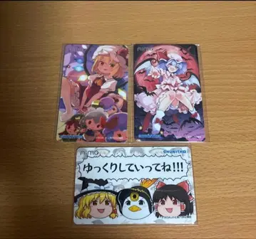 CHUNITHM 동방 콜라보 굿즈 캠페인 Aime 전종 3종