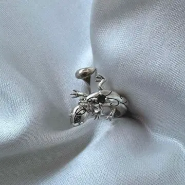 UZU 도마뱀 미스틱 토파즈 반지