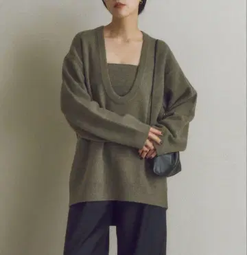 Plage MY Uneck 니트