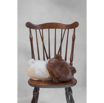 곰 귀 베레모 브라운 아오키 미사코