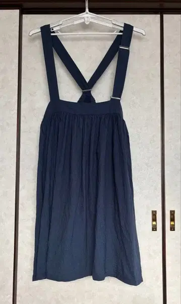 서울리 멜빵 개더 스커트 4L