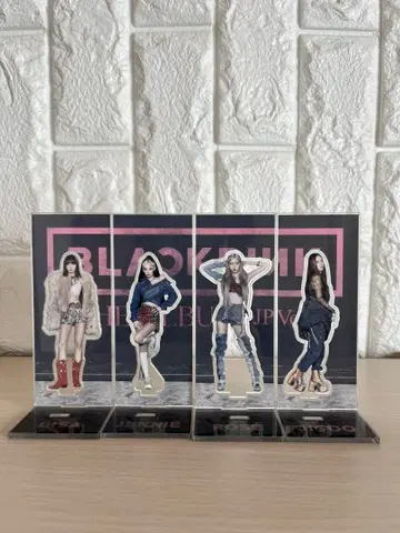 BLACKPINK 아크릴 스탠드 4인 세트