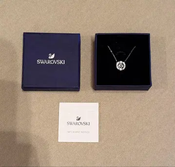 Swarovski 실버 목걸이