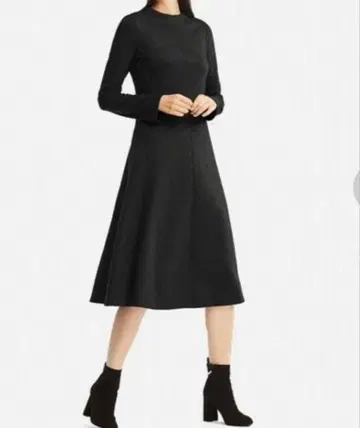 UNIQLO 울 블렌드 원피스 긴팔 M
