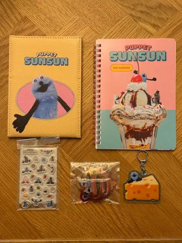 퍼펫 순순 굿즈 세트