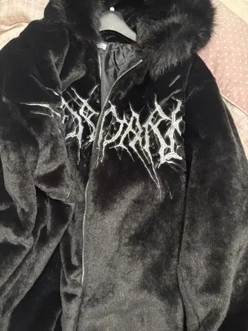 volcan&aphrodite 복슬복슬 고양이 귀 꼬리 퍼 블루종 M