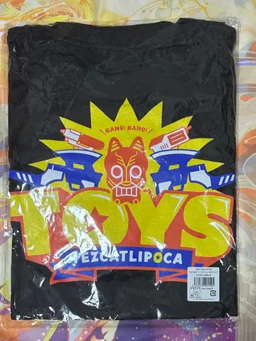 FGO MART 마트 테스카틀리포카 백 프린트 로고 T셔츠