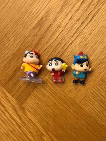 짱구는 못말려 미니 피규어 3개 세트