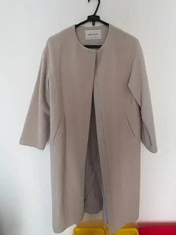 NATURAL BEAUTY BASIC 베이지 롱 코트