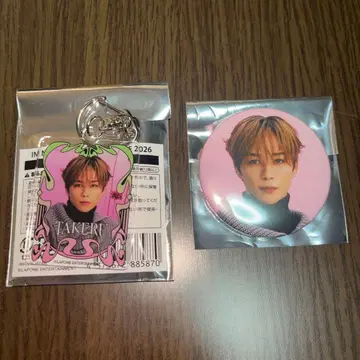 INI POPUP 고토 타케루 캔뱃지 아크릴 키링