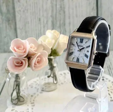 [ 레어 ] SEIKO 루키아 1B32-0AL0 손목시계 실버 전파 솔라