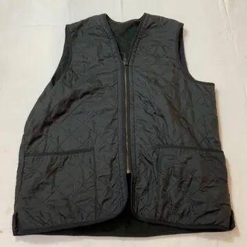 A/W 바버 퀼팅 베스트 자켓 XL