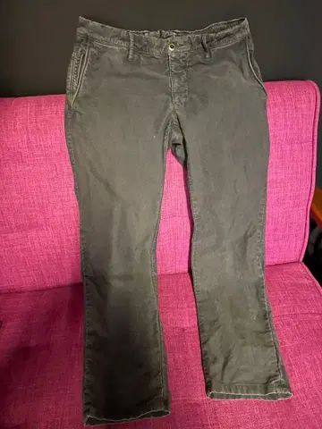 인코텍스 INCOTEX 블랙 치노 팬츠 32 사이즈