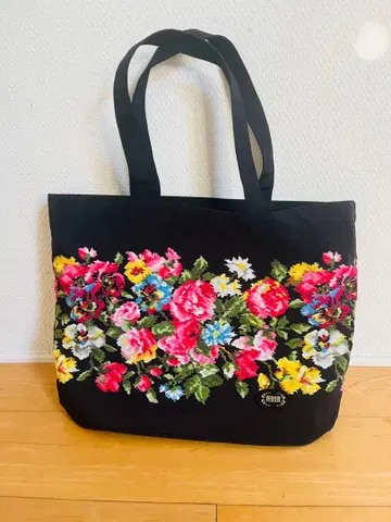 페이 나일론 토트백 복조리 타입