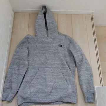 THE NORTH FACE 그레이 후드 부착 후드티
