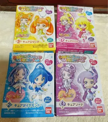 두근두근 프리큐어 마스코트 4종 세트