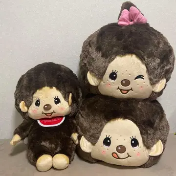 몽치치 페이스 BIG 봉제 인형 3세트
