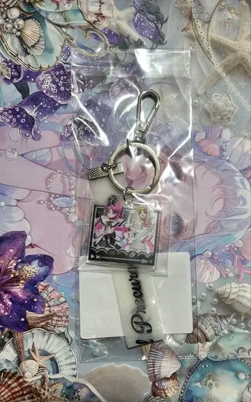 너와 아이돌 프리큐어전 은색 테이프풍 아크릴 키링 큐어즈 큔